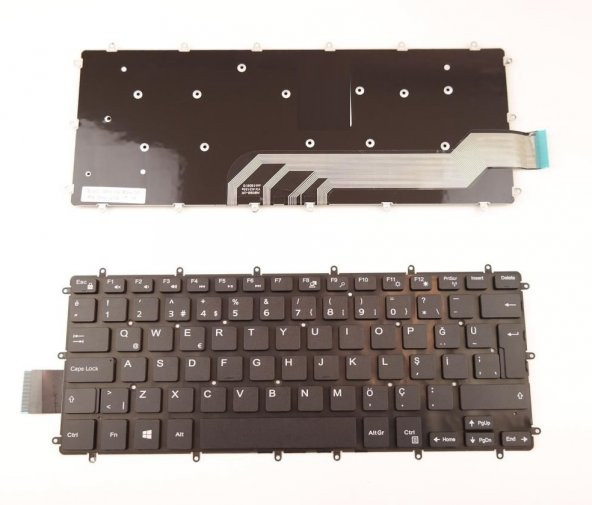 Dell P69G P69G001 5368, 5378, 5379, 7368, 7375, 7378 Klavye (TR)