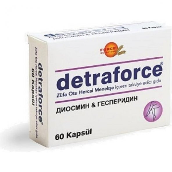 Force Nutrition Detraforce 60 Kapsül
