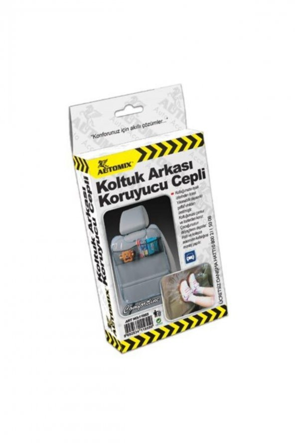 Cepli Koltuk Arkası Koruyucu Şeffaf - 2