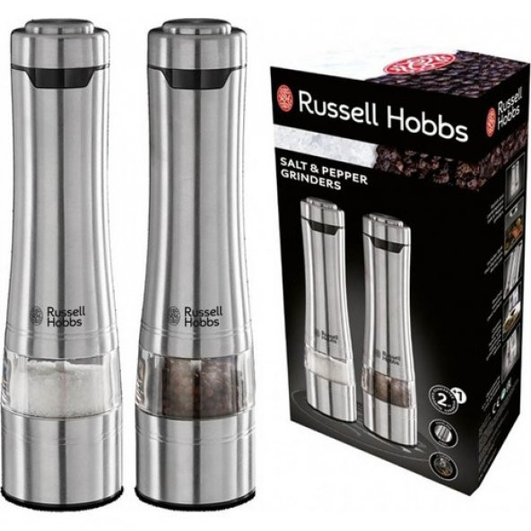 RUSSELL HOBBS 23460-56 OTOMATİK TUZ VE BİBER ÖĞÜTÜCÜ DEĞİRMENLER