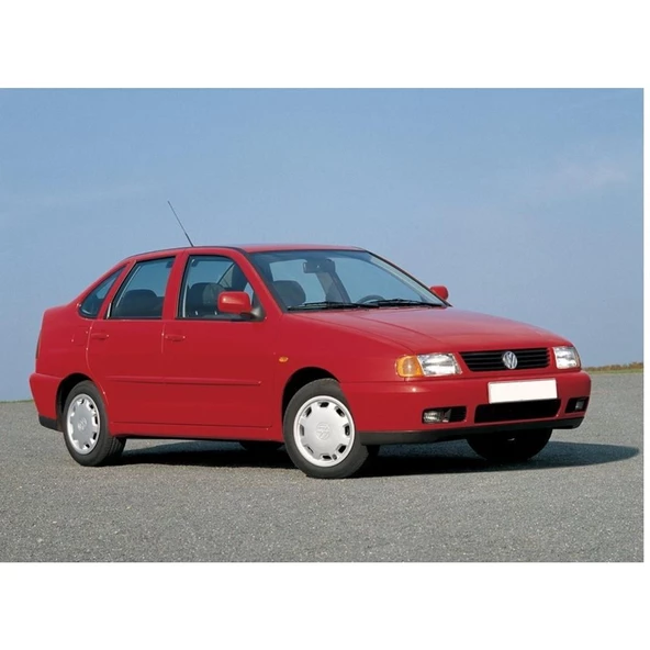 VW Polo Classic 2000-02 Kırmızı Üçgen Dörtlü Flaşör Düğmesi 6N0953235A - 2