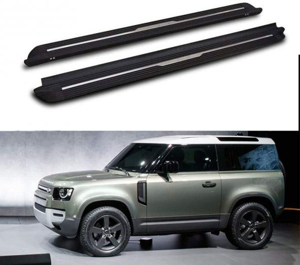 LAND ROVER YENİ DEFENDER 90 ELEKTRİKLİ YAN BASAMAK SETİ 2020-22