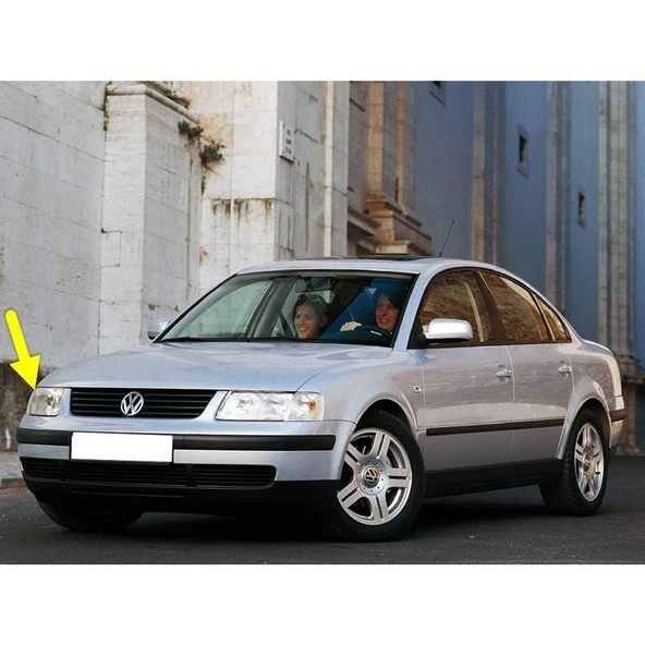 VW Passat B5 1997-2000 Ön Sağ Sinyal Lambası Beyaz Buzlu 3B0953042C