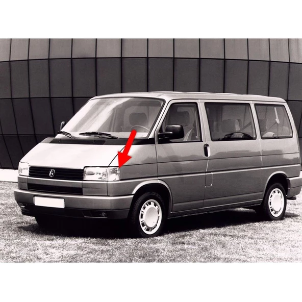 VW Transporter T4 1991-2003 Ön Sol Sinyal Lambası Beyaz 7D0953041F