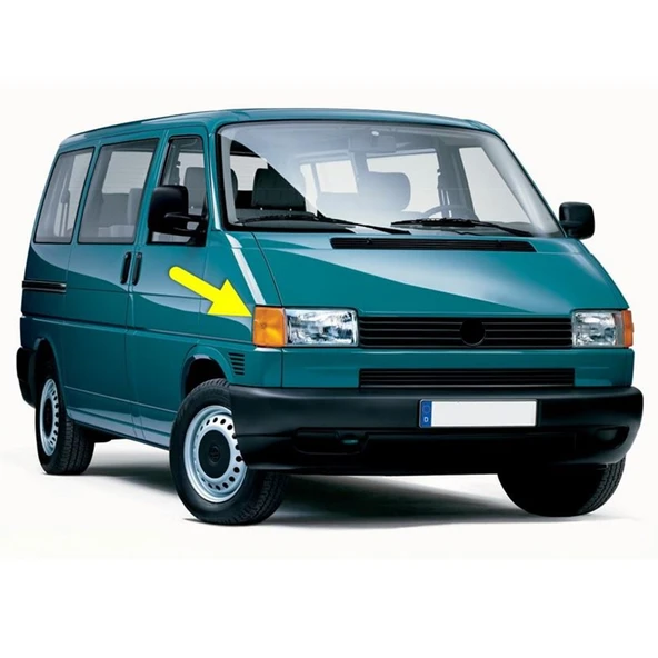 VW Transporter T4 1991-2003 Ön Sağ Sinyal Lambası Sarı 701953050