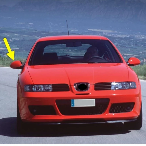 Seat Leon MK1 2003-2005 Sağ Yan Dış Dikiz Ayna Kapağı 6L0857538 ürün görseli