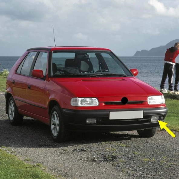 Skoda Felicia 1995-1997 Ön Tampon Sol Sis Farı Kapağı 6U0807431D