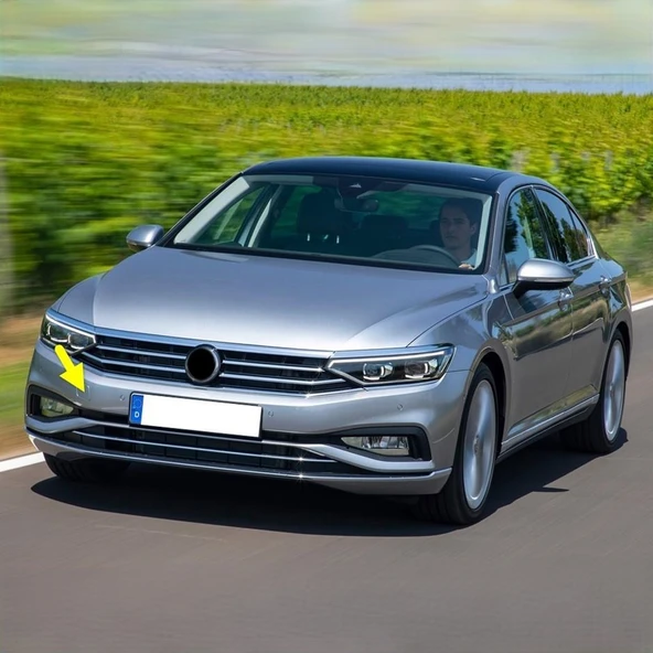 VW Passat B8.5 2020-2023 Ön Tampon Çeki Demiri Kapağı 3G0807155D ürün görseli