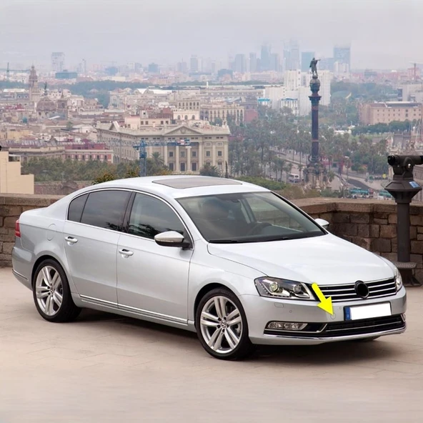 VW Passat B7 2011-2014 Ön Tampon Çeki Demiri Kapağı 3AA807155 - 1