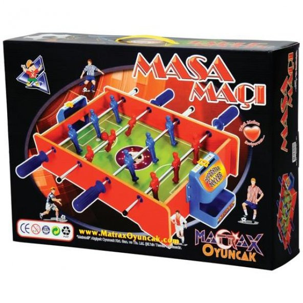 Matrax Oyuncak Ahşap Masa Maçı Oyunu - 2