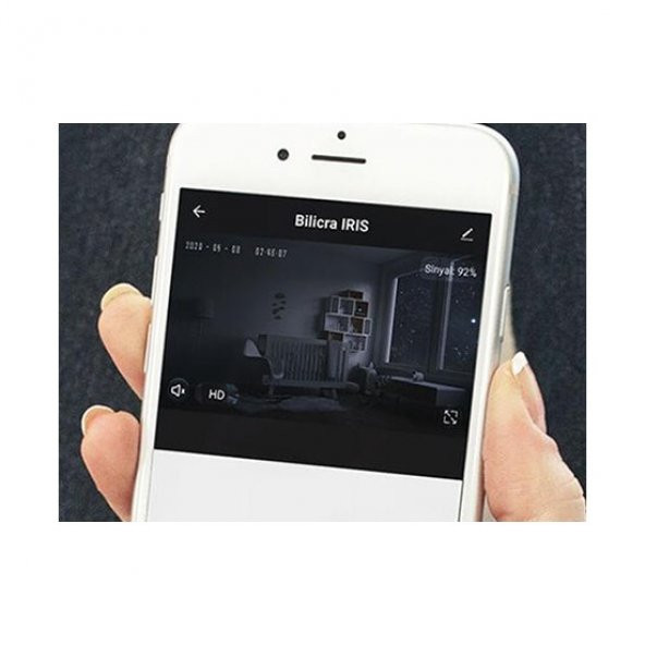 Bilicra Iris Mini 1080p Wi-Fi Akıllı Kamera - 4