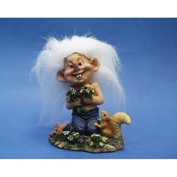 WISE Veronese Serisi-WISE TROLL - ÇİÇEKLİ-11*7,5*6,5 CM.