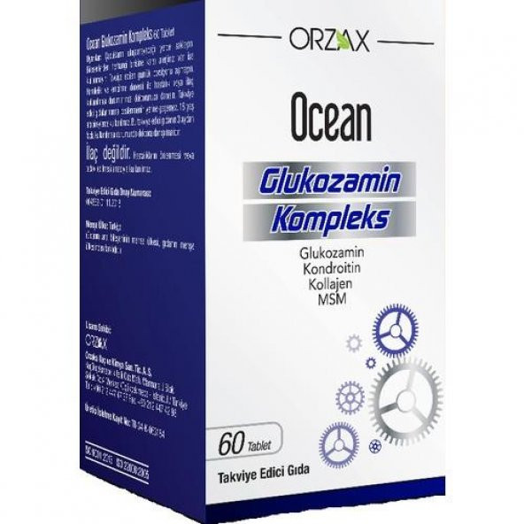 Ocean Glukozamin Komplex 60 Tablet 8697595872000 ürün görseli