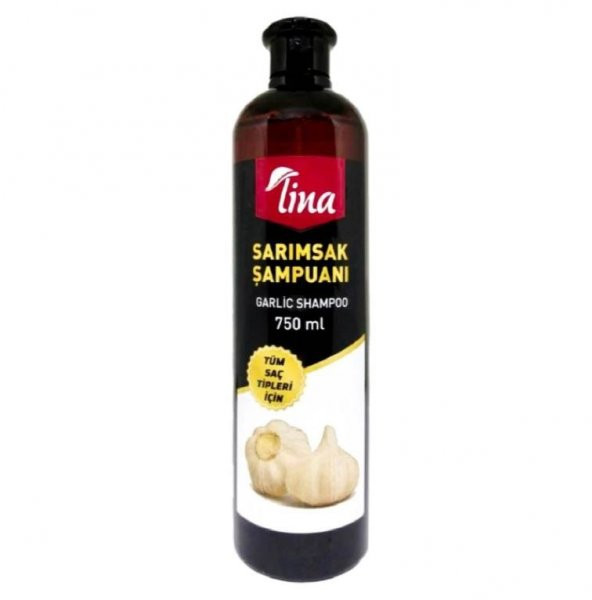 Lina Sarımsak Şampuanı 750ml Tüm Saç Tipleri İçin 8682966124703