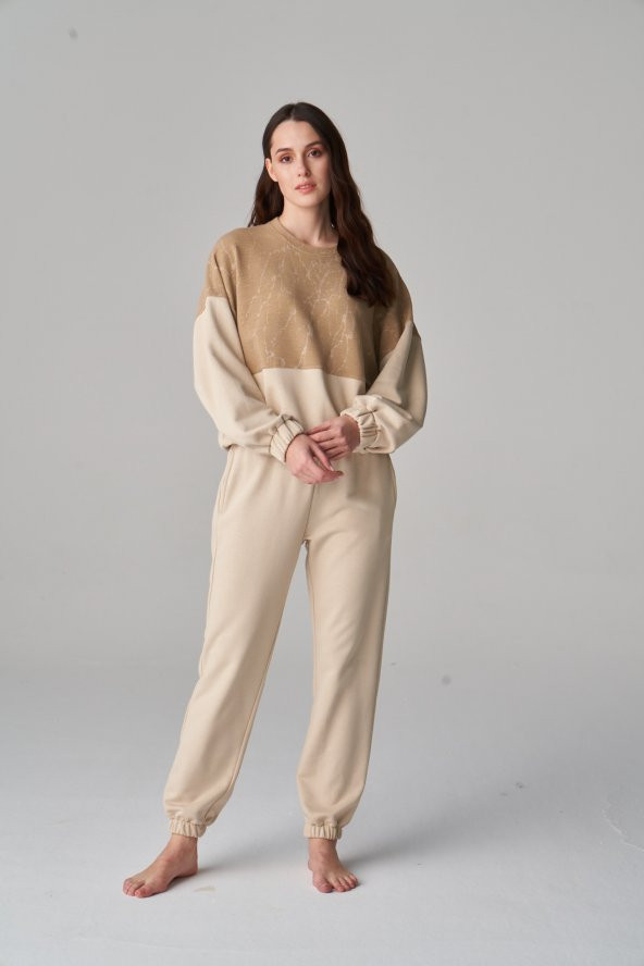 Yasmin Oversize Kadın Pijama Takımı