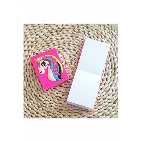 Pembe Unicorn Kokulu Not Defteri