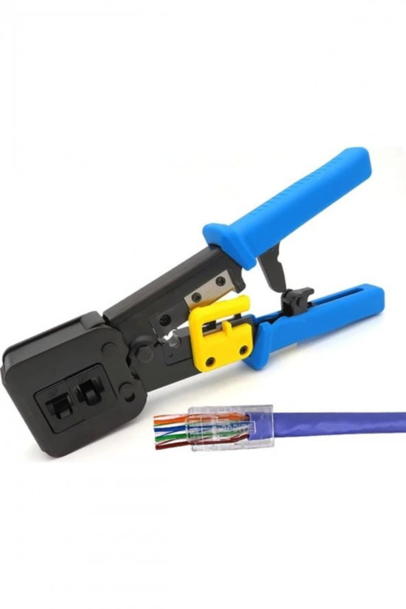 Yeni Nesil Rj12 Rj45 Sıkma Makaslı Network Ağ Pense Ez Rj45 Pense