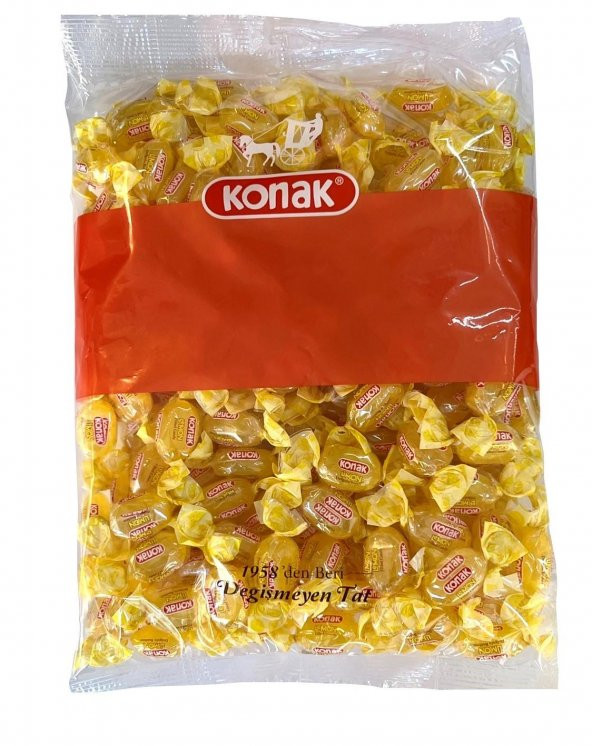 Konak Limon Dolgulu Bonbon Şeker 1 KG