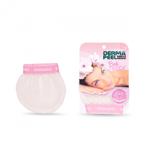 Dermapeel Sırt Kesesi '' Pink Touch Yüz Kesesi Set - 4