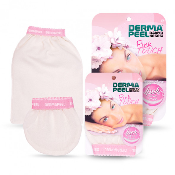 Dermapeel Pink Touch Kese '' Pink Touch Yüz Kesesi Set