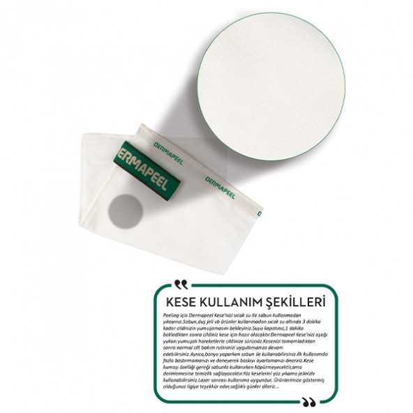 Dermapeel Ince Floş Banyo Kesesi - 3