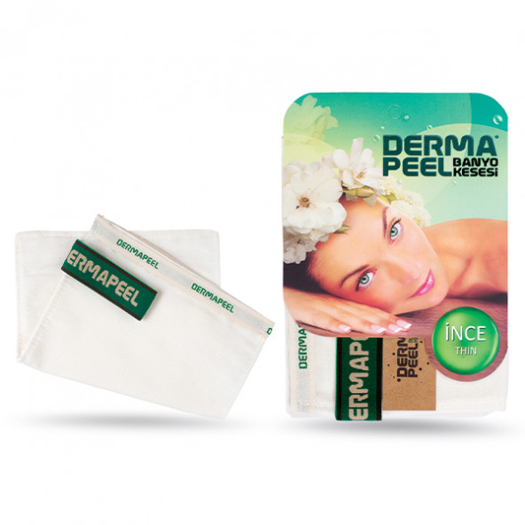 Dermapeel İnce Banyo Kesesi + Pink Touch Yüz Kesesi Set - 2