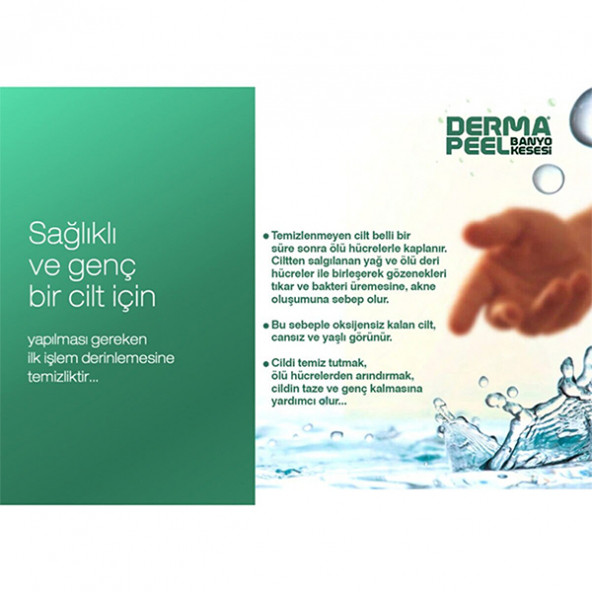 Dermapeel Doğal ipek Yüz Kesesi - 5