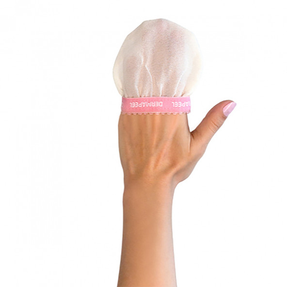 Dermapeel Doğal İpek Banyo Kesesi + Pink Touch Yüz Kesesi Set - 5