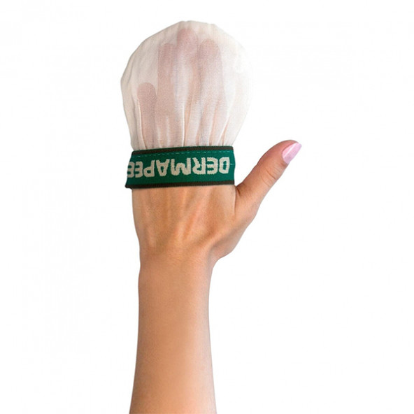 Dermapeel Doğal İpek Banyo Kesesi + Doğal İpek Yüz Kesesi Set - 5