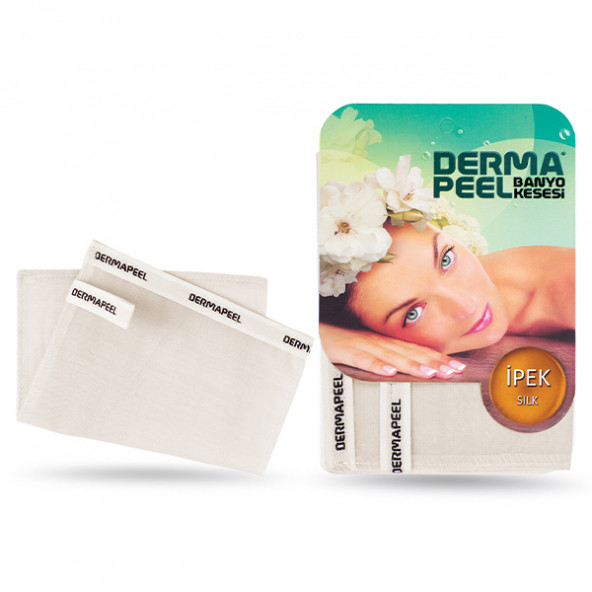 Dermapeel Doğal İpek Banyo Kesesi