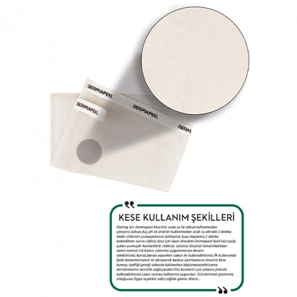 Dermapeel Doğal İpek Banyo Kesesi - 3