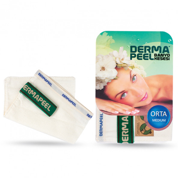 Dermapeel Orta Floş Banyo Kesesi