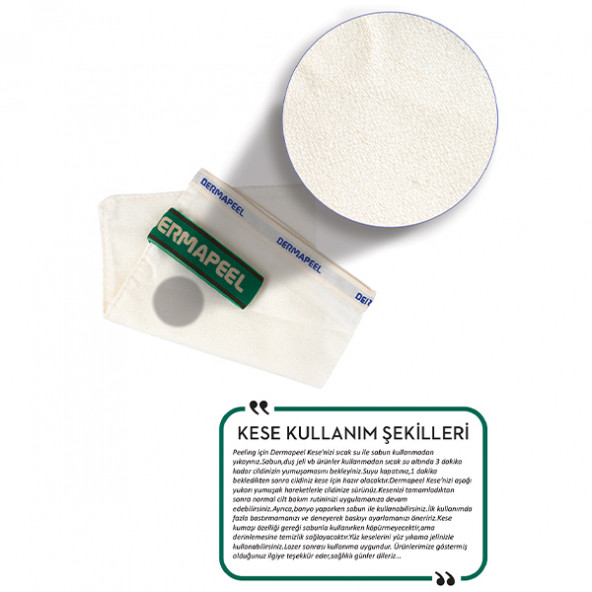 Dermapeel Orta Floş Banyo Kesesi - 3