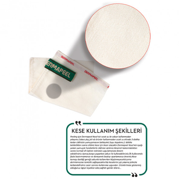 Dermapeel Kalın Floş Banyo Kesesi - 3