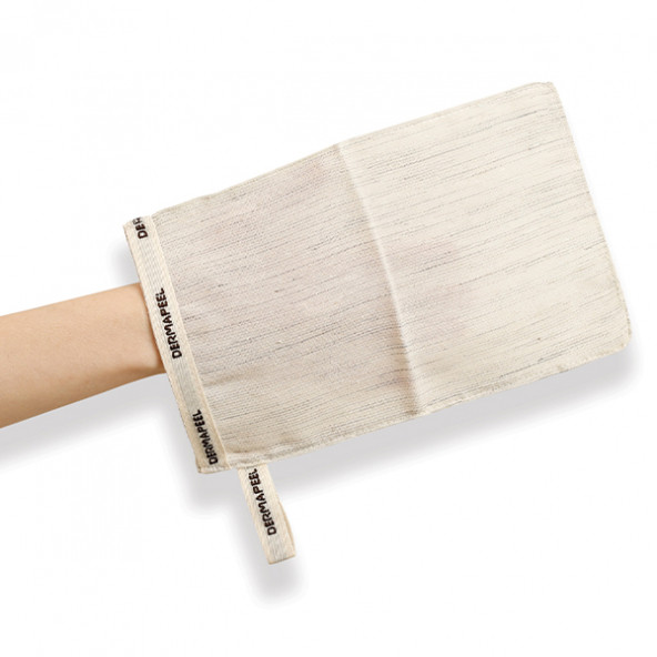 Dermapeel Keçi Kılı Banyo Kesesi + Pink Touch Yüz Kesesi Set - 4