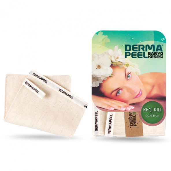 Dermapeel Keçi Kılı Banyo Kesesi