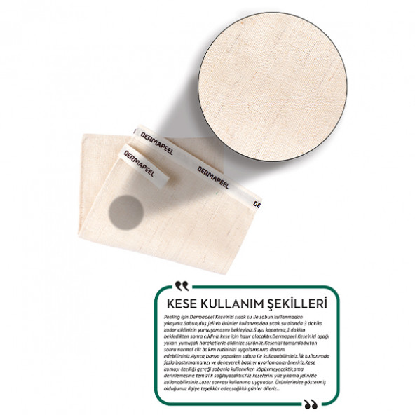 Dermapeel Keçi Kılı Banyo Kesesi - 3