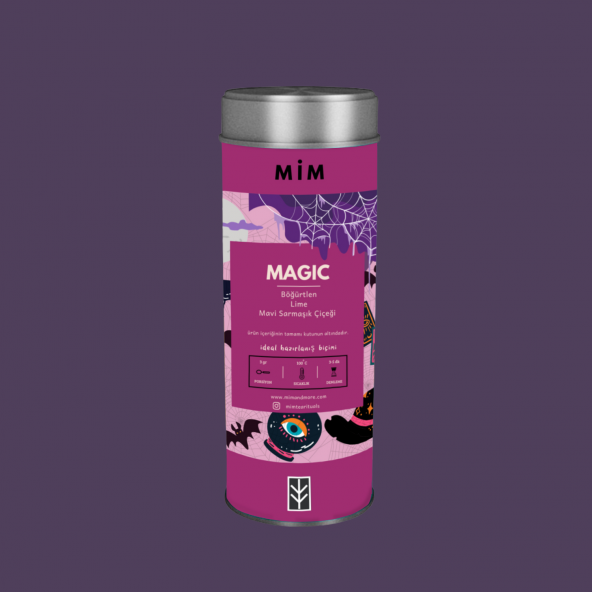 Mim and More Magic Tea - Sihirli Mor Çay - Limited Halloween Edition - - 2