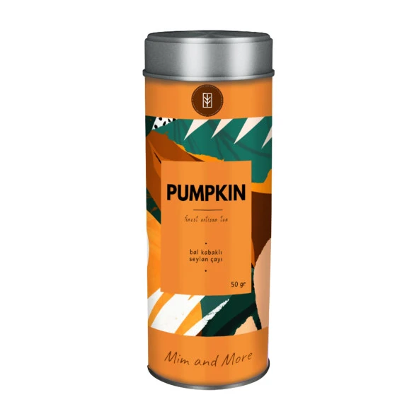 Mim and More Pumpkin Tea Bal Kabaklı Seylan Çayı 50 Gr