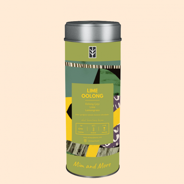 Mim and More Lime Oolong Tea - Limonlu Oolong Çayı - 2