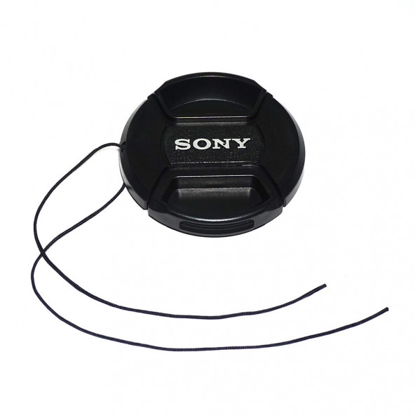 Sony 67mm Lensler İçin Snap On Lens Kapağı Bağcıklı - 3