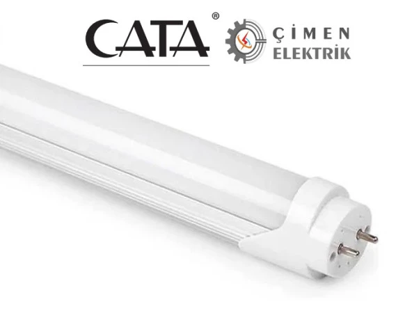 25 ADET CT 4224 Cata 18W Led Floresan Ampul Beyaz Işık 6400k