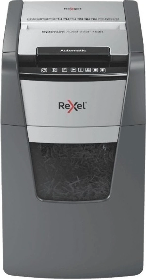 Rexel Optimum Autofeed 150X Otomatik Çapraz Kesim Evrak Imha Makinesi