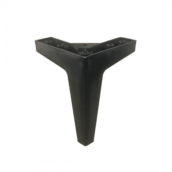 Kartal Lükens Ayak Mobilya Koltuk Çekyat Ayağı 15 cm Siyah - 3