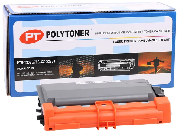 Brother TN-3395  TN-780 TN-3370 Polytoner MFC 8155 8910 (12k)