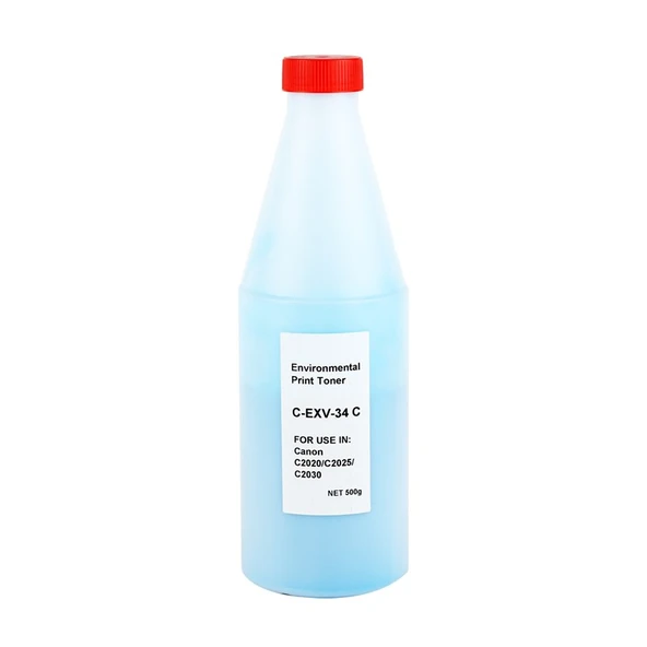 Canon C-EXV Serisi Universal Mavi Dolum Toner Tozu (500g) - 1