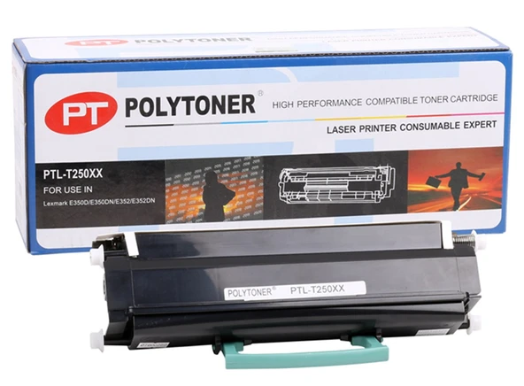 Lexmark E350 E352 Polytoner 0E352H11E 9k- - 2