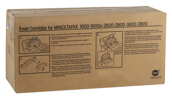 Minolta MF-1600 Orjinal Toner MF-2600 MF-2800 MF-3600 MF-3800 4152-611