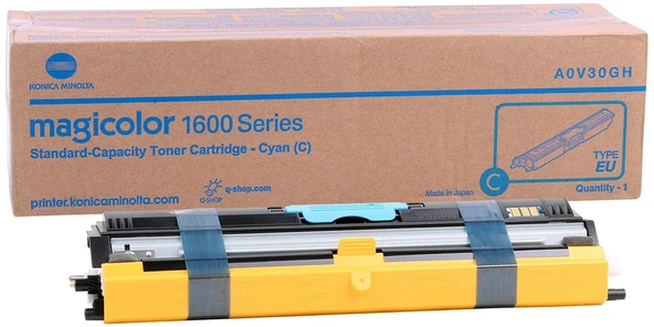 Minolta -1600W Orjinal Mavi Toner -1650EN 1680MF -1690MF A0V30GH (1.500 Sayfa)