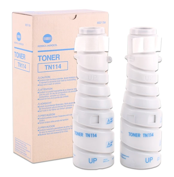 Minolta TN-114 Orjinal Toner DI 152 183 2011 Bizhub 162 163 180 210 2510 3010